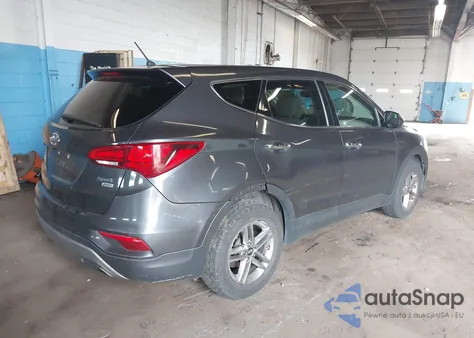 2018 Hyundai Santa Fe Sport z USA, uszkodzony, nr VIN 5XYZTDLB4JG569626